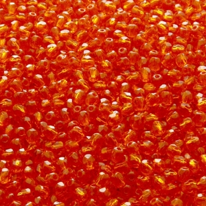 100pcs Czech Fire Polished Faceted Glass Beads Round 3mm Hyacinth
