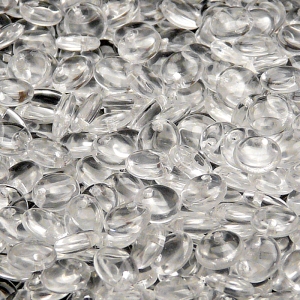 50pcs Czech Pressed Glass Lentil Beads 6mm Crystal